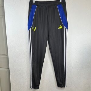Adidas Messi Track Pants Football Soccer Training Carbon Men’s Medium NWT $65